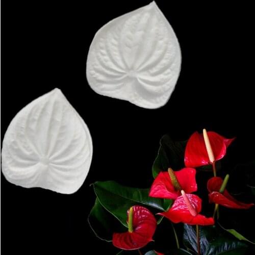 Anthurium Petals Mould Silicone Mold Fondant Cake Decorating Tool Gumpaste Sugarcraft Chocolate Forms Bakeware