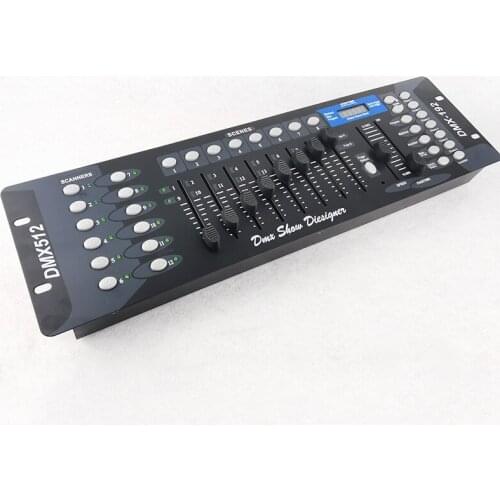 Free shipping NEW 192 DMX Controller DJ Equipment DMX 512 Console Stage Lighting For LED Par Moving Head Spotlights DJ Controlle