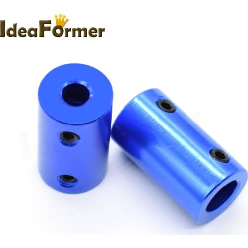 D14L25 Aluminum Alloy Coupling Bore 5x5mm 5x8mm Diameter 14mm Length 25mm 3D Printer Parts DIY Motor Blue Flexible Shaft Coupler