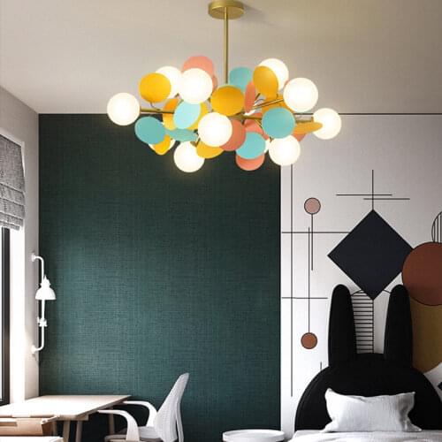 Kids Room Lamp For Children Chandelier Kids Lighting Fixtures Airplane Kids Lamp For Bedroom Childrens Room Led Light Lamp