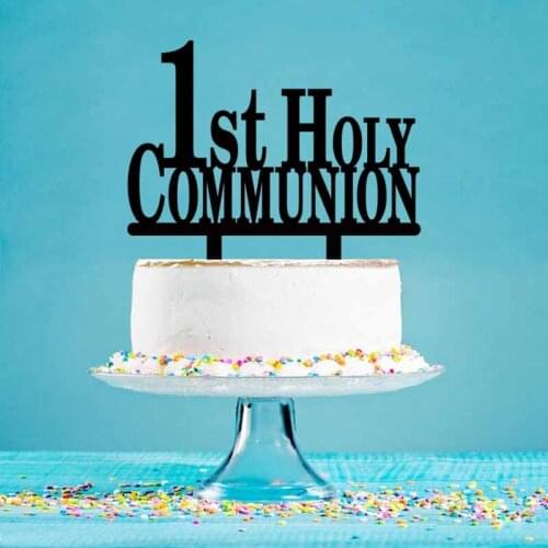 1st Holy Communion Cake Topper For Kids First Holy Communion Party Cake Decoration Toppers YC084