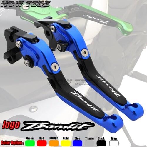 For Suzuki GSF 1200 Bandit 1996-2000 Adjustable Motorcycle high quality accessories Folding Extendable Clutch Brake Levers Sett