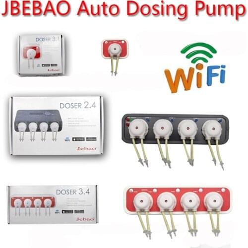 JEBAO WIFI Seawater Tank Titration Pump Titration System Aquarium Automatic Titration Pump Plus Liquid Pump DP-4M DOSER Series