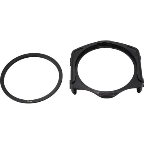 77mm Adapter Ring + 3-Slot Filter Holder for Cokin P Series Camera