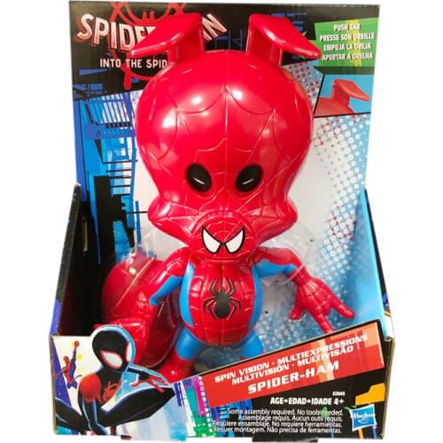 Hasbro Marvel Spider-Man New Era Movie Series Strange Spider-Ham Changeable Face Model Toy E2845