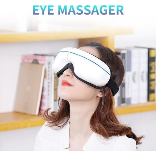 Eye Massager Eye Mask Music Air Pressure Hot Compress Vibration Kneading Massage Instrument