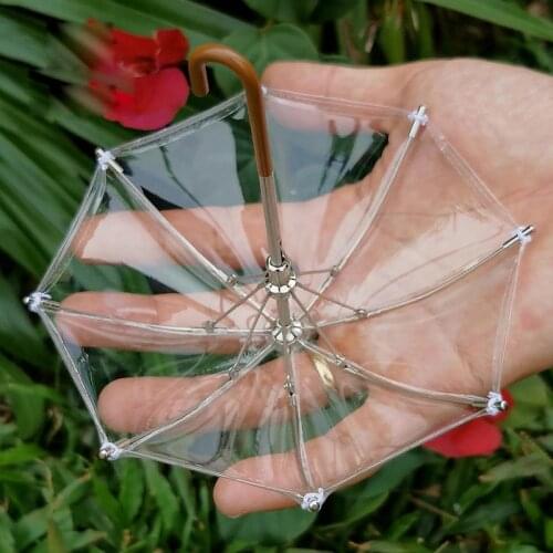 Dollhouse Miniature Mini Toy Prop Umbrella for ob11 Blythe Dolls Childrens Delicate Play House Decoration Toy Kids Special Gift