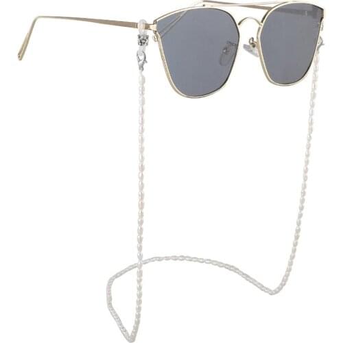 Fashion Natural pearl glasses chain Eyeglass Holder Hanging Neck Chain Eyeglasses chain Retainer Strap