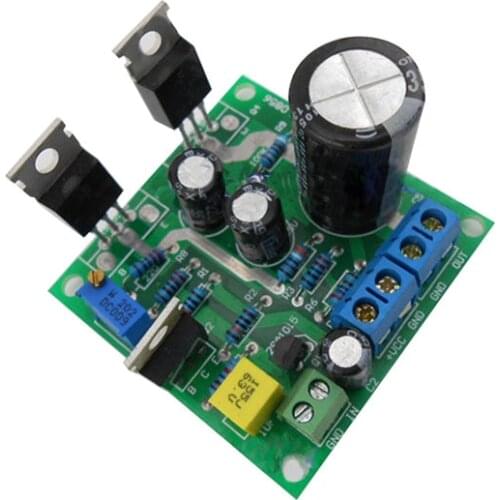 DC12V 24V Mini 1969 TIP41C Mono Channel Amplifier Assemble Board Pure Class A