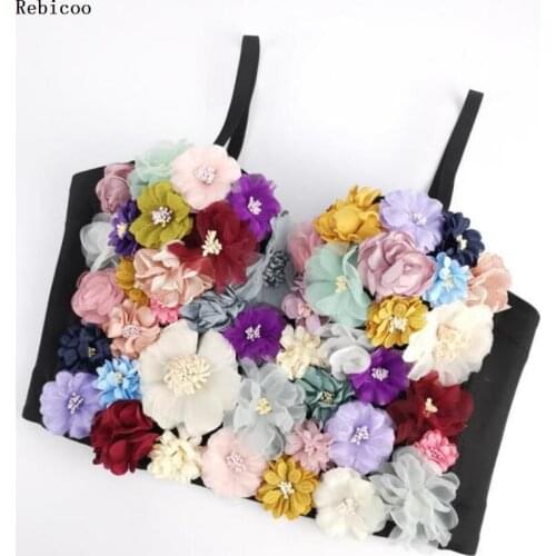 New Arrival Blue Evening Party Tops Sleeveless Noble Summer Tops for Women Adjustable Bra Sexy Jean Crop Top Outwear