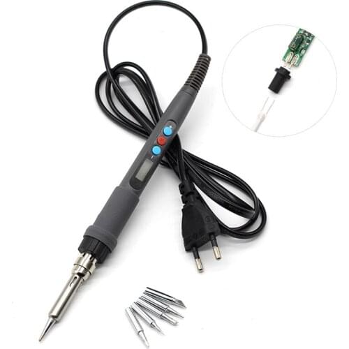 Professional Soldering iron LED Digital Adjustable Electric Solder Iron 220V 60W