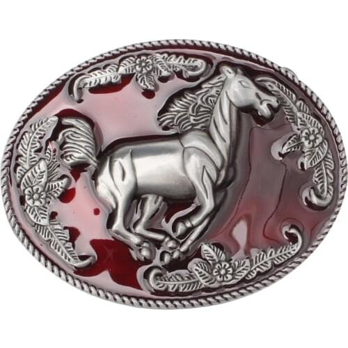 Horse series belt buckle simple smooth buckle
