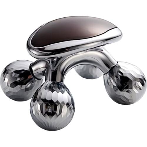 Solar Micro Current 4D Face Roller Massager Slimming Massage Roller Weight Loss Healthy Skin Care At Home for Women and Youth