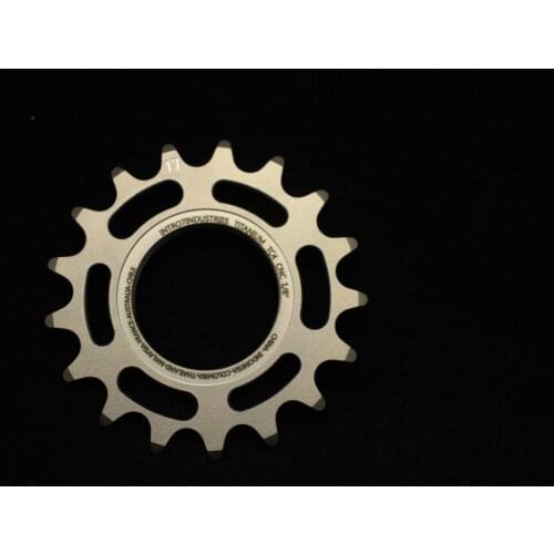 INTRO7 TOP-LEVEL FIXED GEAR TITANIUM COG(17T DISCOUNT FOR TASTE)