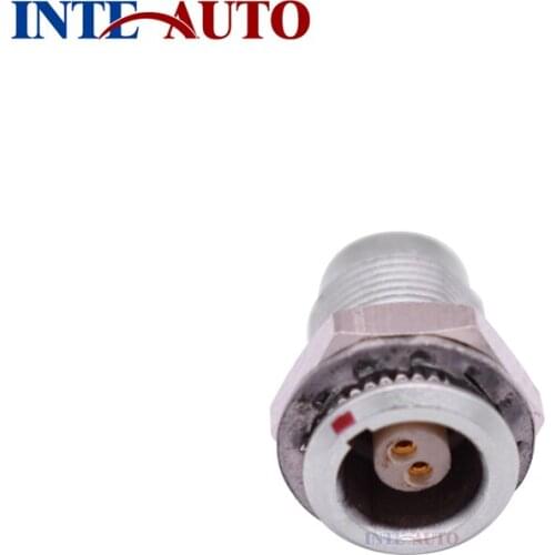 Female 00B 2 pins Circular metal push pull Connector Socket, M7 00B series EZGG