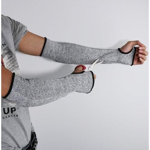 1pc Elbow Pads Arms Cut Resistant Sleeve Nylon Spandex Breathable Safe Cover Protector Outdoor Fishing Accessories