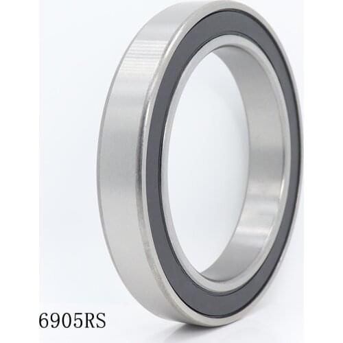 6905-2RS Bearing ABEC-1 (10PCS) 25x42x9 mm Thin Section 6905 2RS Ball Bearings 6905RS 61905 RS