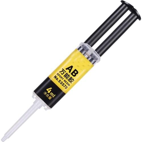 AB Glue Firm 2 Minutes Curing Stationery Strong Glue Home Supply Adhesive Universal 4ml Long-lasting Epoxy Resin Super Liquid