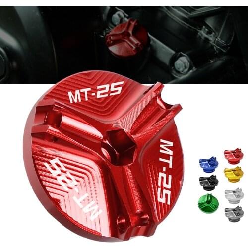 Motorcycle part Engine Oil Filler Cup Plug Cover Screw motor accessories For Yamaha mt-25 mt25 mt 25 FZ25 FZ-25 FZ 25