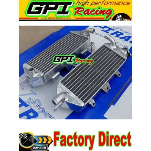 GPI aluminum racing Radiator for kawasaki kx250 KX 250 85 86 1985 1986 dirt bike