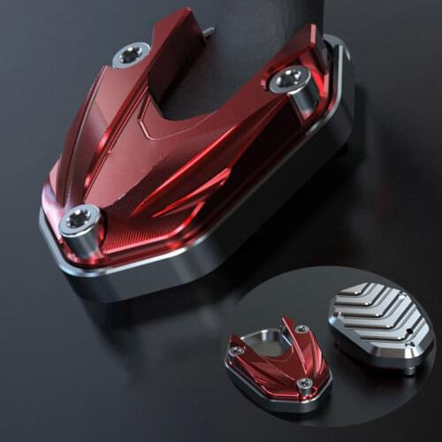 JWOPR Motorcycle side support pad foot pad modification accessories electric bike small tripod anti-skid pad for Soco TC TS