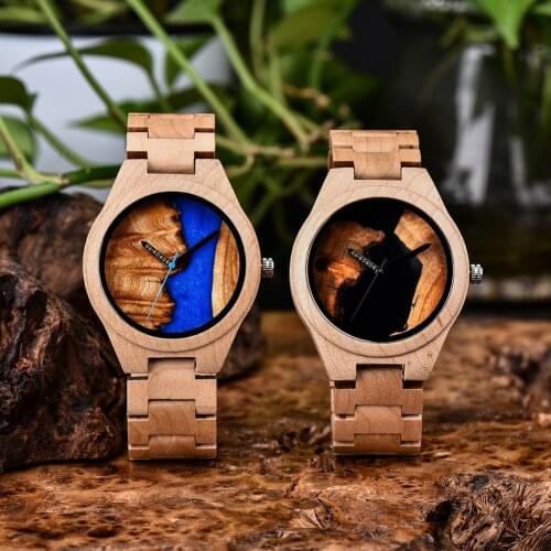 New Design Mens Watch Unique Dial Wooden Wriswatch BOBO BIRD Top Fashion Waterproof Clock Japan Movement reloj hombre Gift Box
