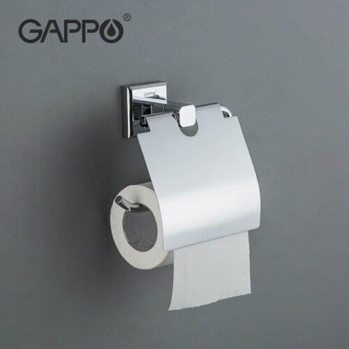 GAPPO Paper Towel Holder Stainless steel Bathroom Accessories Paper Holders Toilet Paper Roll Paper Holder G3803