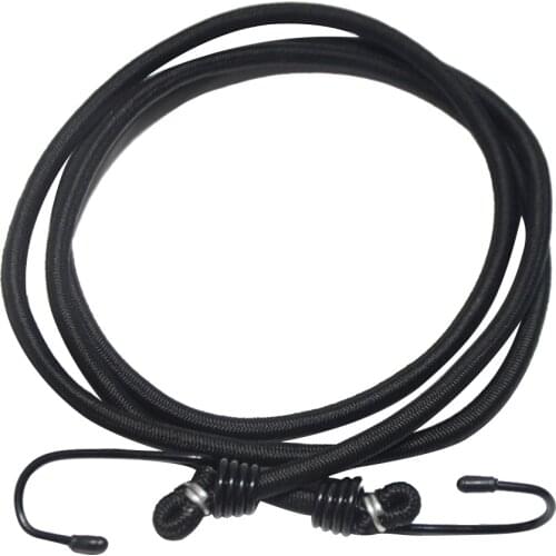 1.2m Outdoor Camping Hiking Bungee Rope with Hook Luggage Tent Kayak Boat Cord Strap Elastic Leash Belt Luggage Packing Strap