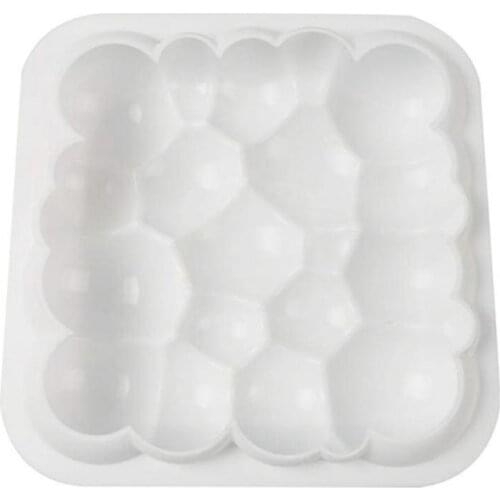 Mousse Cake Mould 3D Sky Cloud Silicone Mold for Baking Tray Dessert Mousse Moulds Silicone Form for Baking Pan Cake Tool