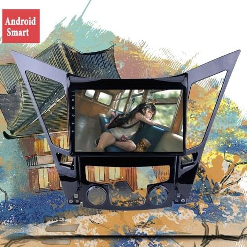 HD Car Stereo for Hyundai Sonata 2011-2013 2.0L Octa Core 1024*600 Android 10.0 Car DVD GPS Navigation Player Deckless Headunit