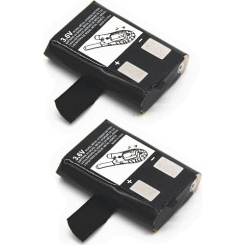 2pc 3.6v 700mah Battery For Motorola 2-Way Radios KEBT-086-A M53617 KEBT-086-B 53617 KEBT-086-C KEBT-086-D