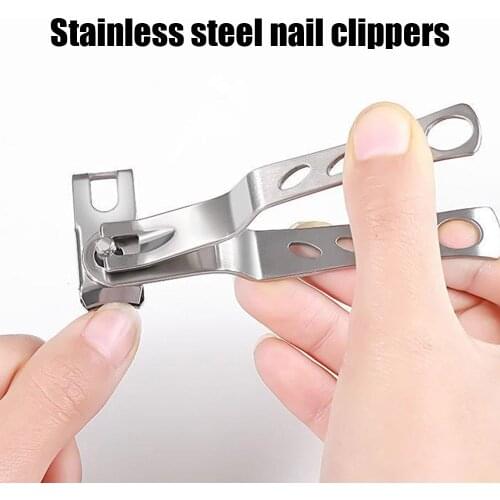 Nail Clippers with 360-Degree Rotating Head Stainless Steel Fingernails and Toenails Cutter for Men Women XHC88