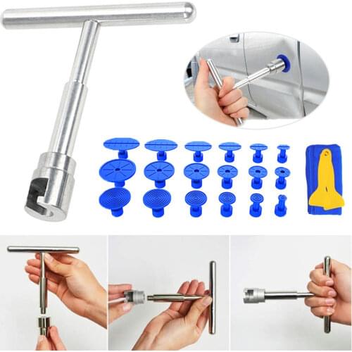New Metal Car Dent Repair Puller Remove Dents Sheet Plastic Suction Cup For Pulling Repair Kit Universal Car Repair Tools
