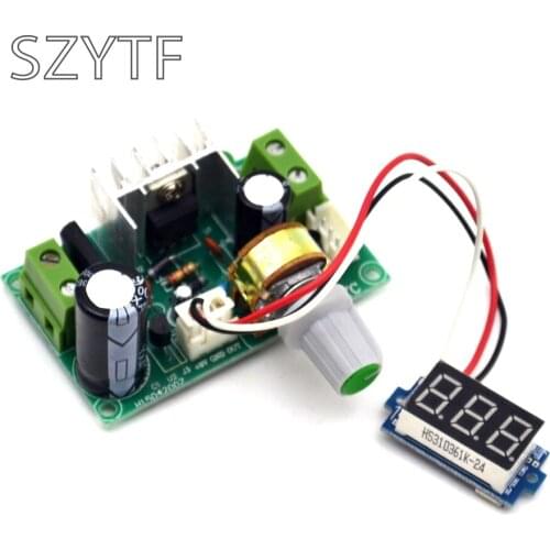 Power surge plates Buck adjustable DC power supply module LM317 buck converter board