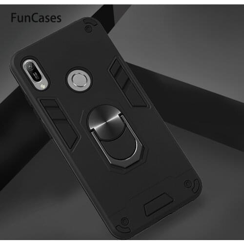 Lights Y6 Pro 2019 Shockproof Armor TPU Cover Estojo For Huawei armor Y6 2019 Y5 Y7 Pro Prime 2018 Enjoy 9 Russia Honor7A 5.45