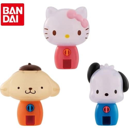 Bandai Genuine Gashapon Toy Doll Sanrios Character Hellokitty Melody Cinnamoroll