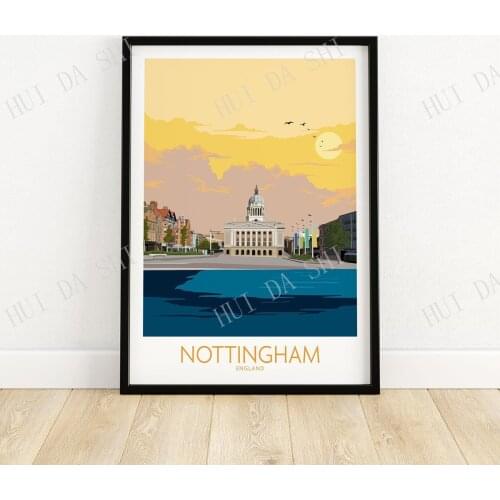 Nottingham Poster Print