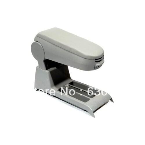 Center Console Armrest (Leatherette Grey) For VW Volkswagen Polo 9N