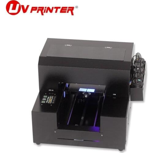 Portable inkjet printer for silicone/leather/glass/acrylic/wood colorful printing A4 printing platform