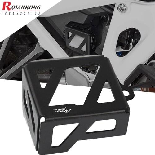 Motorcycle Rear Brake Pump Fluid Tank Oil Cup Reservoir Guard Cover Protector For HONDA Africa Twin CRF1100L 2019 2020 2021