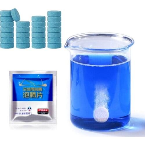 20/200Pcs Car Solid Cleaner Effervescent Tablet Spray Cleaner Car Window Windshield Glass Cleaning Car Cleaning Supplies
