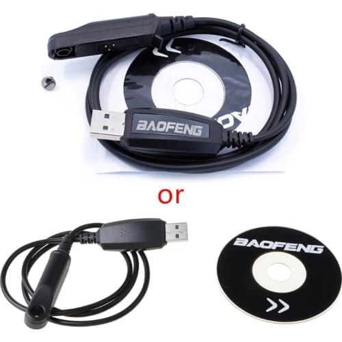 UV-9R Waterproof USB Programming Cable Driver for baofeng UV-XR A-58 UV9R Plus GT-3WP UV-5S Waterproof Walkie Talkie