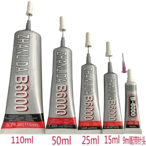 1 Pcs E-6000 Waterproof Strong Liquid Super Glue DIY Adhesive for Jewelry Bonding Diamond Paintinge Slow-drying Universal Glue
