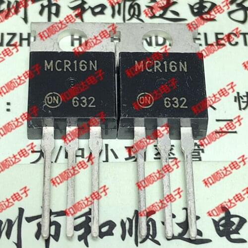10pcs/lot MCR16N New Spot TO-220 800V 16A