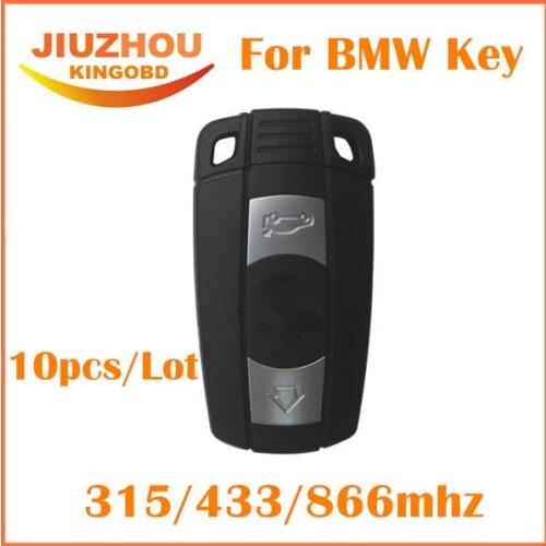 10pcs/lot 3 Buttons Fold Remote Car Key For BMW 3/5 Series X3 X5(E70),X6(E71),CAS1/2/3/3+ 315/868MHZ with 46 Electronic chip