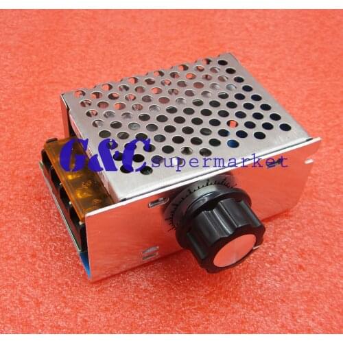 4000W 220V AC SCR Motor Speed Controller Module Voltage Regulator Dimmer
