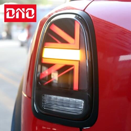 DNO 12V Car LED Tail Light For BMW Mini Cooper Countryman F60 Rear Running Lights + Brake Lamp + Reverse + Dynamic Turn Signal