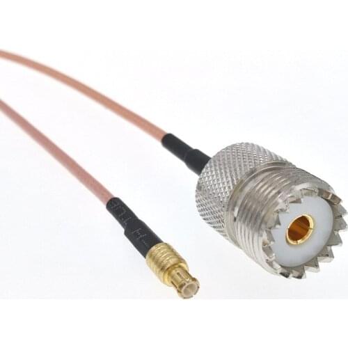 10pcs MCX Male To UHF SO239 PL259 Female RF Pigtail Jumper Cable RG316 8"20CM