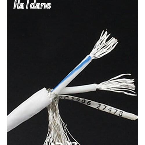 Haldane HIFI 4MM Silver plated HIFI AMP CD Player VCD DVD Hi-End Audio Pure Copper RCA XLR Signal Audio Cable