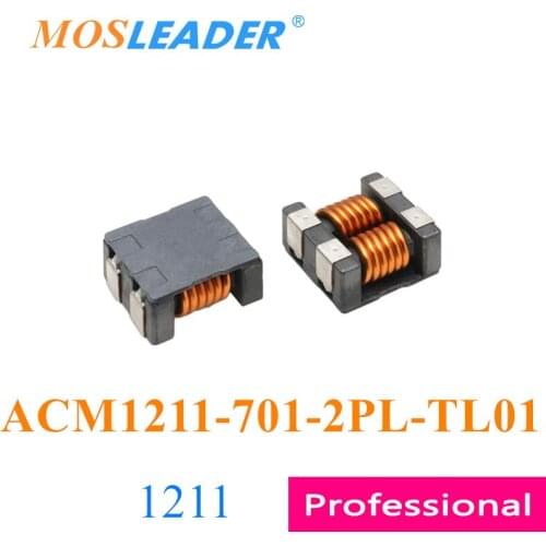 Mosleader 100pcs 1211 ACM1211-701-2PL-TL01 ACM1211-701-2PL 12x11x6mm ACM1211 Series 700R Inductors Chinese high quality